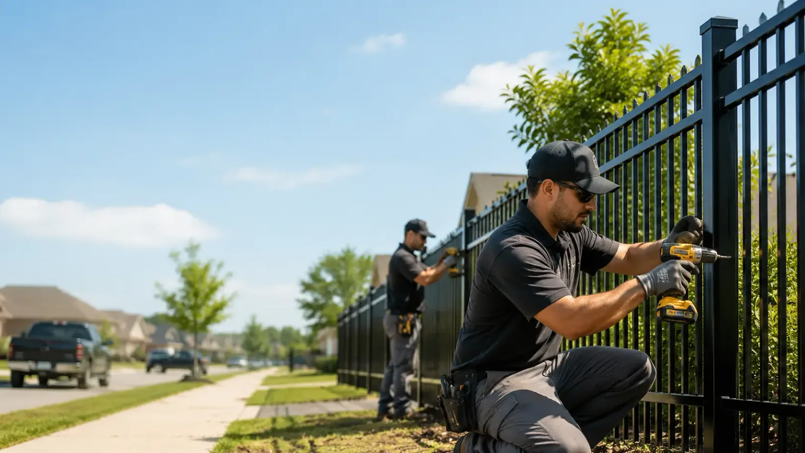 Metal Fence Installation in East Moriches, NY